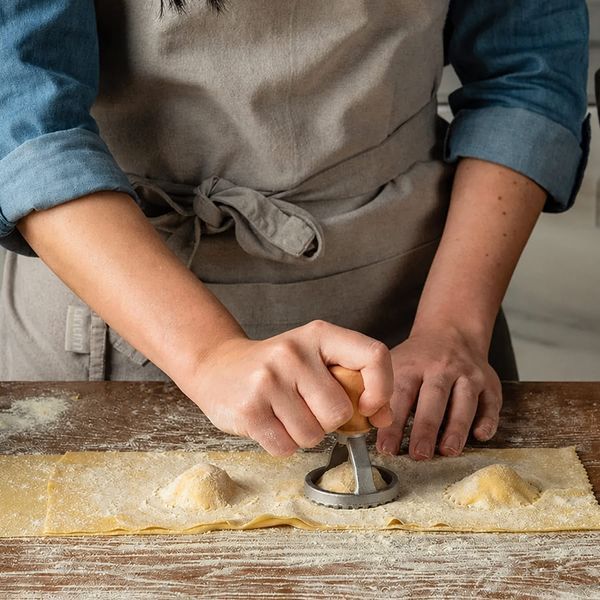 Штамп для приготування равіолі Marcato Ravioli Stamp Round 58 мм 1119 фото
