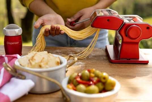 Лапшерезка Marcato Atlas 150 Red купить в Киеве | Lapsha.com.ua