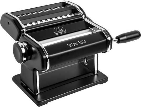 Паста машина Marcato Atlas 150 Black купити в Києві | Lapsha.com.ua